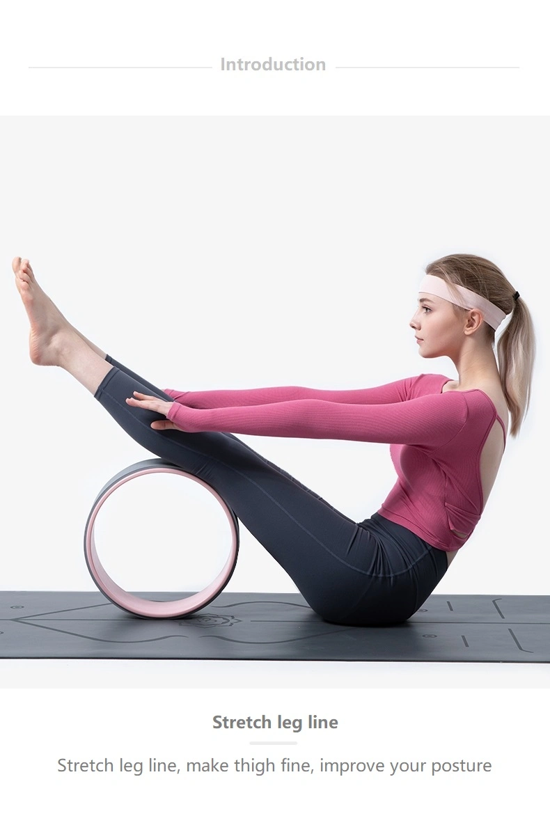 Customized High Quality Improved Camel Back Bending EVA + PP Floating Point Backache Roll Fitness Wheel Yoga