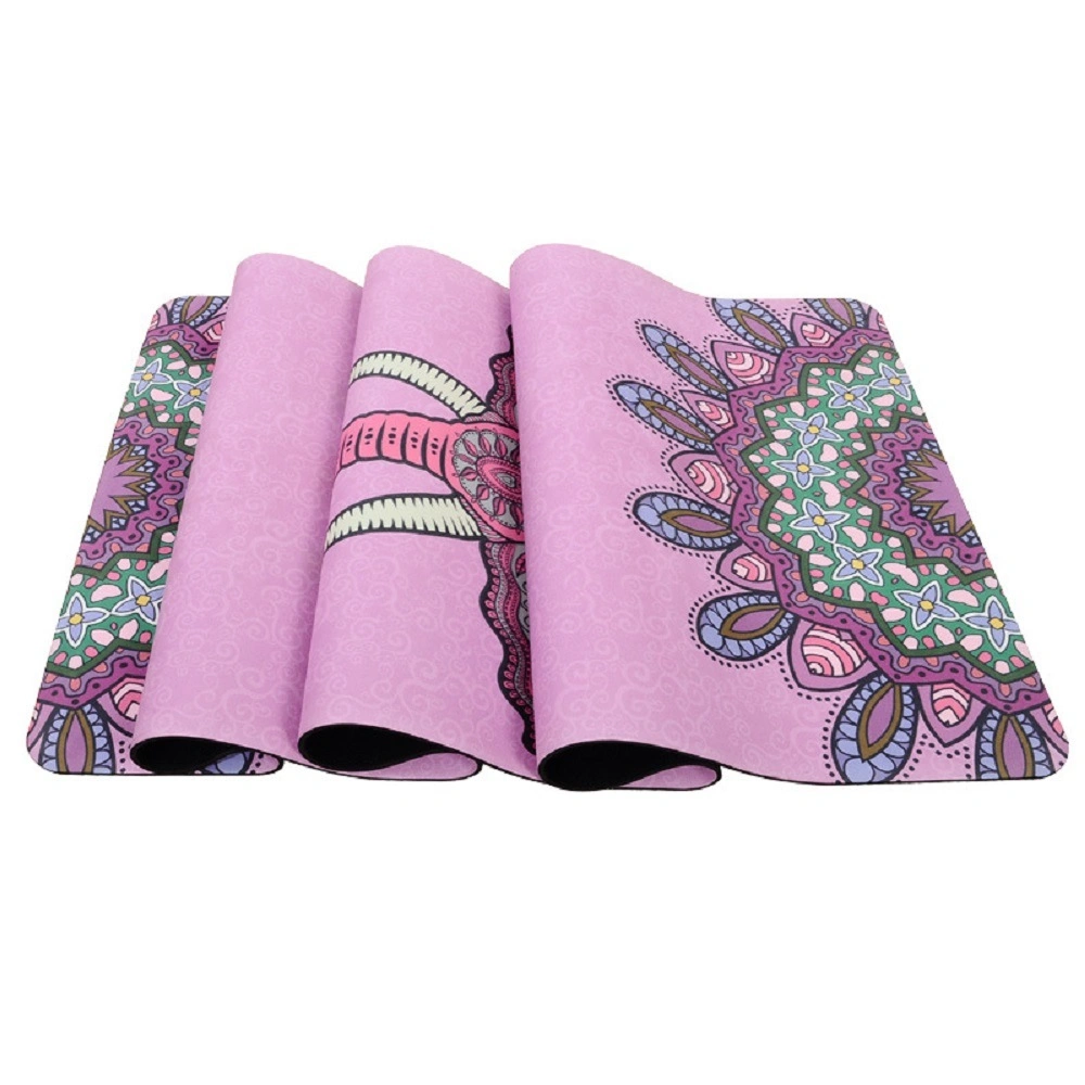 Premium Single Color Yoga Mats Rubber Non-Slip TPE Eco-Friendly High Density Exercise Mats PVC Bl17781