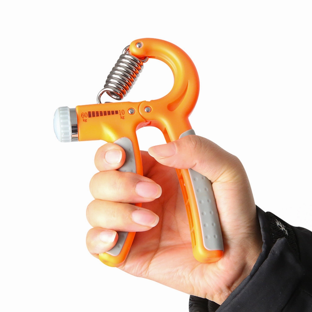 Adjustable Spring Hand Grip with Digital Counter Hand Gripper Finger Strengthener