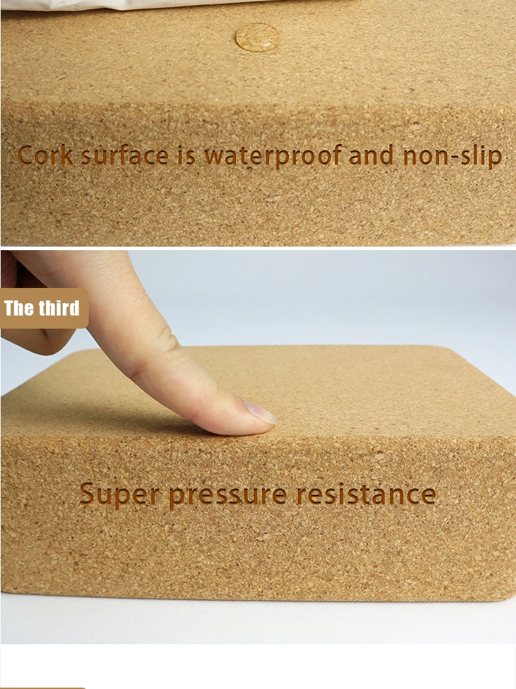 Yugland Cork Brick Yoga Widely Used Superior Quality Cork Super Brick for Yoga Block