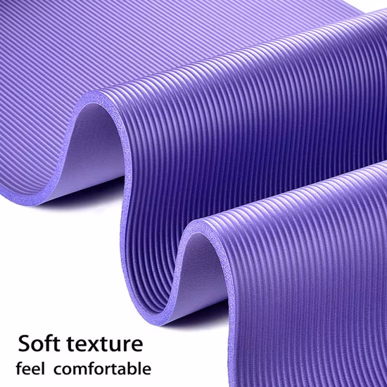 Fitness Training NBR High Quality Non -Slip Yoga Mat 15mm