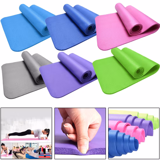 Fitness Training NBR High Quality Non -Slip Yoga Mat 15mm
