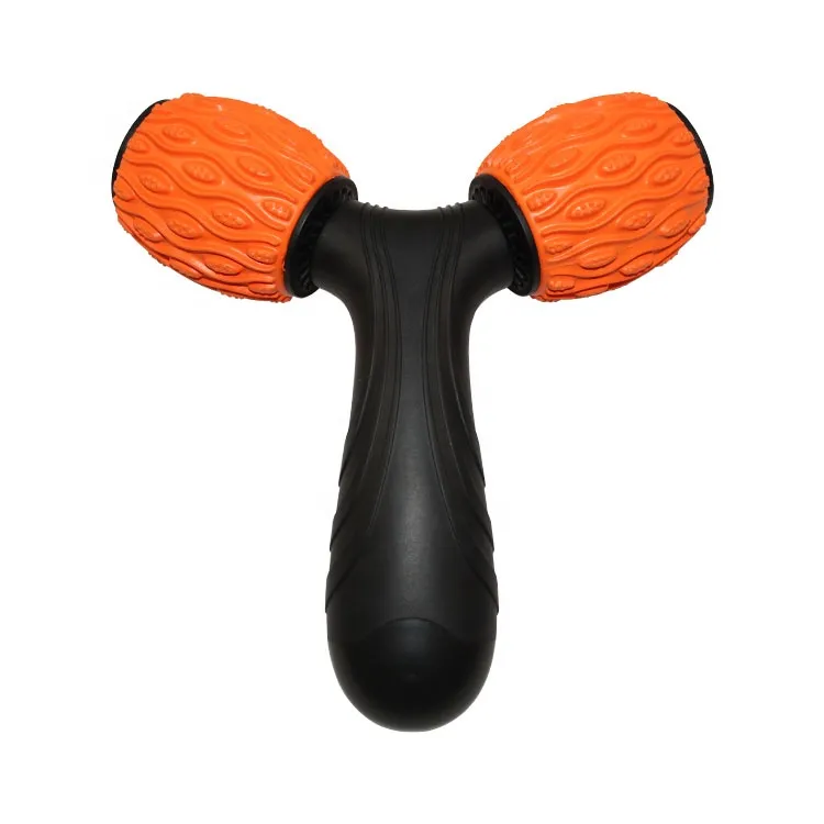 Bâton de massage de style Y de gymnase de bâton de rouleau de dos de muscle d'Okpro