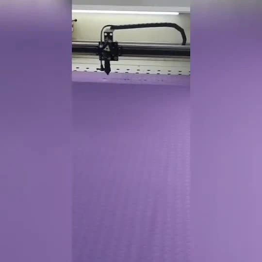 Tapis de yoga en mousse TPE en caoutchouc pour salle de sport à deux couleurs avec logo personnalisé