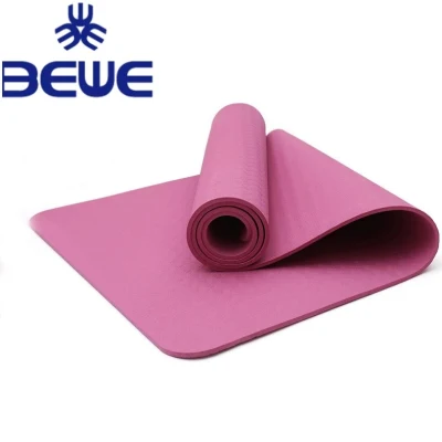 Prix ​​de gros Portable Fitness Multicolor Soft TPE Yoga Mat