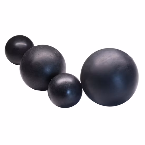 Balles en caoutchouc de silicone solide à haute température personnalisées